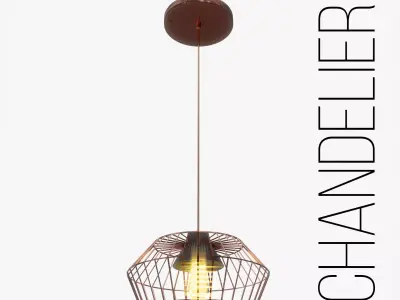Chandelier 05 3D model purchase