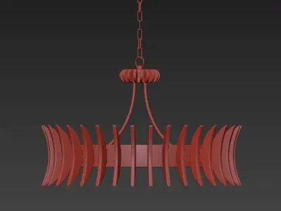 Coquette Chandelier 3D model