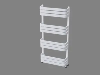 Bathroom Radiator Low-poly 3D model