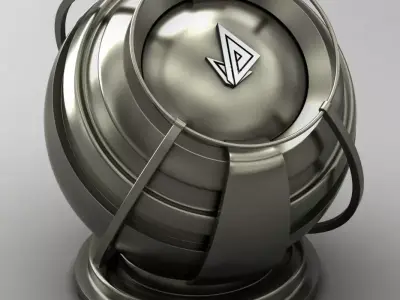 VRAY SHADER---METAL---Praseodymium Texture