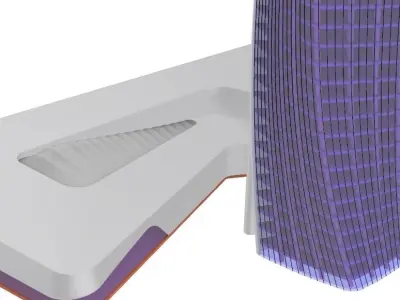 Torre Generali City Life Milano By Zaha Hadid 3D model