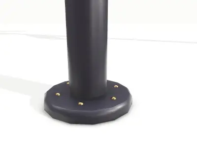 Street signpost A Low-poly 3D model