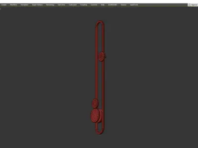 LAKKA WALL Low-poly 3D model
