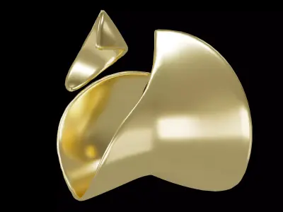 Abstract Shape v38 001 Low-poly 3D model