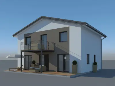 Generic Holiday Villa 011 3D model