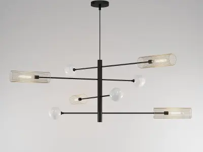 SWAY chandelier 3D model