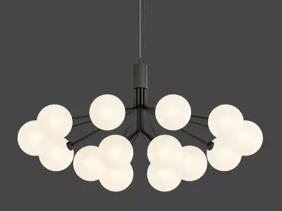 Nuura Apiales 18 Chandelier 3D model