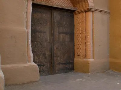 Medieval nomad building door Low-poly 3D model purchase