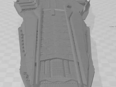 COD Infinite Warfare UNSA Retribution 3D print model