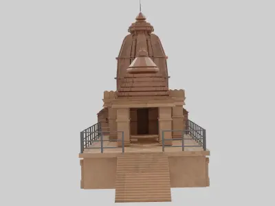  Shri Jagannath Puri Dham Temple 3D Printable Miniature 3D print model