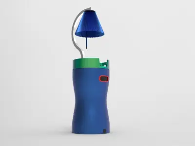 3 different lampshades in 1 file 3D model