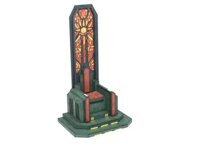 Darth Mauls Throne 1-18 Scale Hasbro Kenner 3D print model