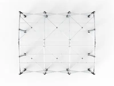 Steel Structure Workshop 3D model