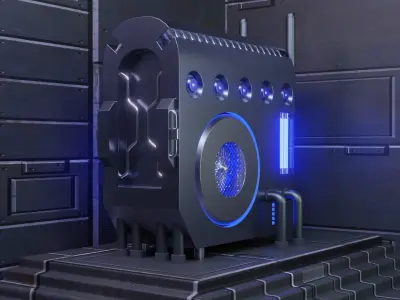 Sci-fi Generator 3D model purchase