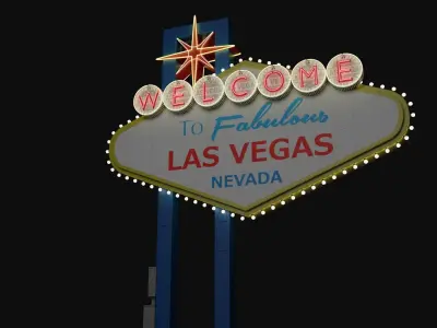 Las Vegas Sign 3D model