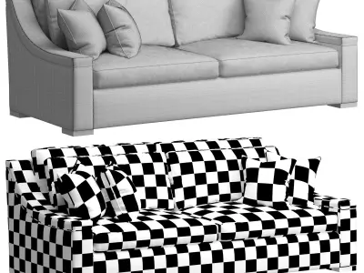 Wesley Hall - Lowell Sofa 3D model