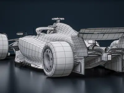  Williams FW47 Formula 1 2025 F1 Race Car 