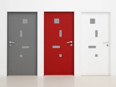 Exterior Door 11 3D model