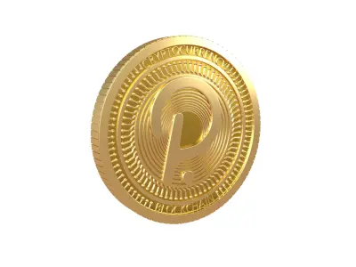 Polkadot Coin v7 001 3D model