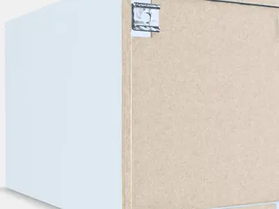 METOD Top cabinet Low-poly 3D model