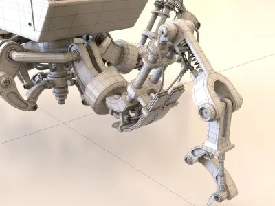 robot spider 3D Model 3D model