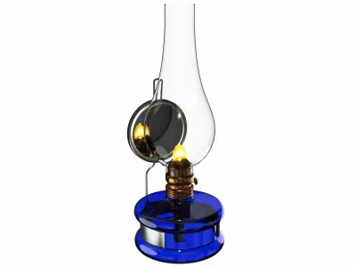 Oil Lamp 3D model