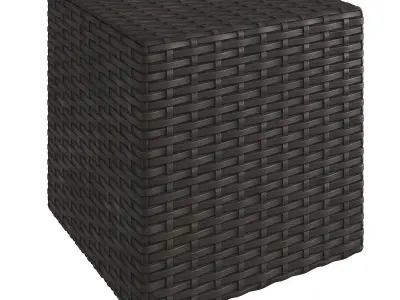 Brown Rattan Material Texture