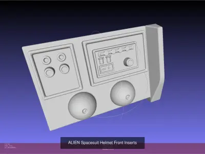 ALIEN Spacesuit Parts Collection 3D Model Pack