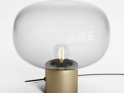 Mushroom table lamp 3D model