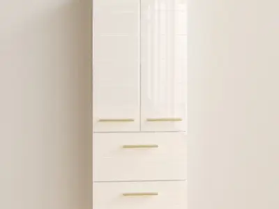 Jeannette Wall Mounted Cabinet 3D model