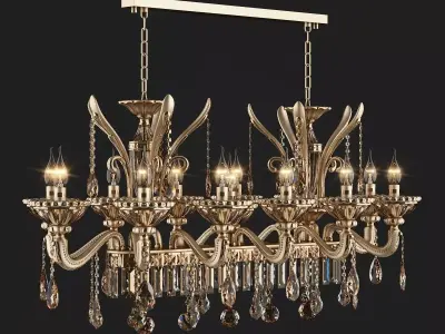 698132 Alzata Osgona Chandelier 3D model