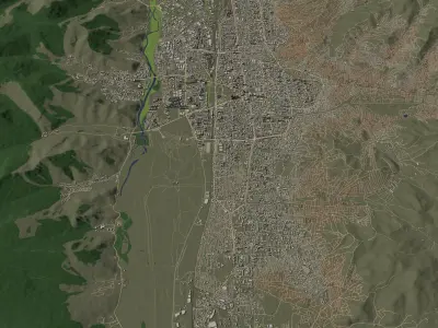 Ulaanbaatar Mongolia - city and urban 3D model