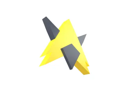 Employment Coin v1 001 Low-poly 3D model