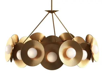 Flatbush 16-Light Chandelier 3D model