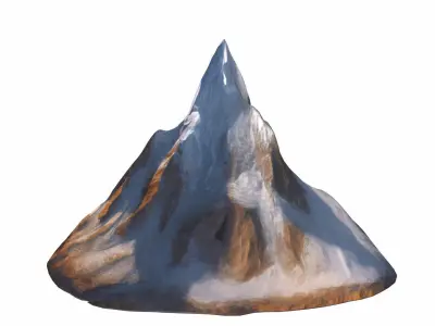 Makalu Mountain 3d Model 3D model