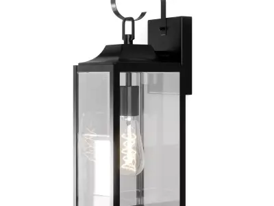 RITZ Modern Style Outdoor Exterior Wall Light 3D model