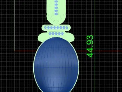 Earing 01 3D print model