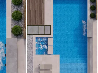 Pool 04 3D model