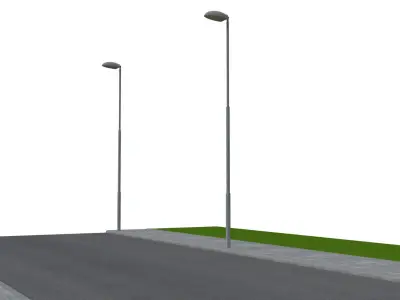 Streetlamp 03 3D model