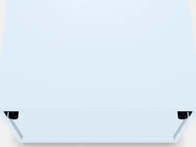 BESTA Shelf unit with door 56 Low-poly 3D model