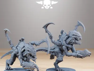 Xenarid Infantry 2 3D print model