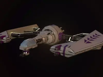 SpaceShip Star Fighter 3D model