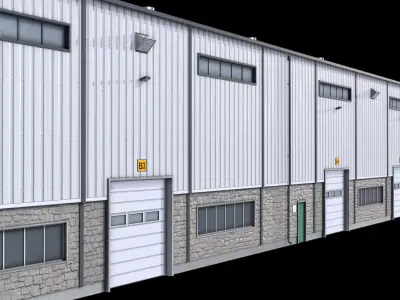  3 Industrial Buildings Collection 