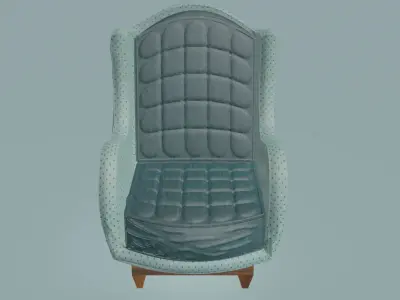 Prada armchair Free 3D model