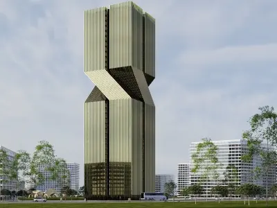 Gold Trade Center GH230114 3D model