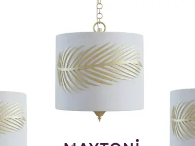 Pendant Farn H428-PL-01-WG Maytoni Classic Free 3D model