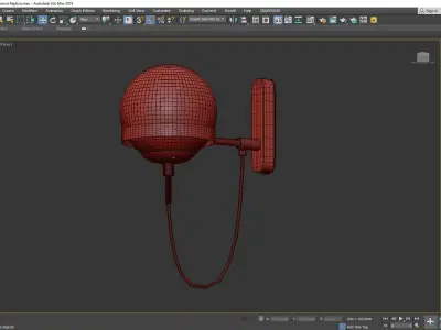 LILY WALL COSMO Low-poly 3D model