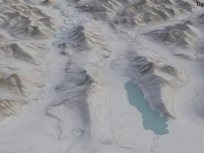  National parks of Alaska - realistic huge scale landscape environments 