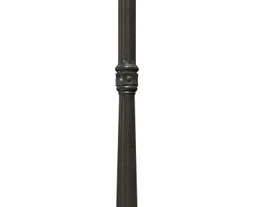 Street Light 01 - Game-ready - PBR Low-poly Low-poly 3D model