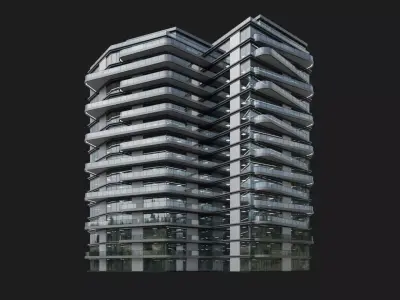 Vortex Tower 3D model